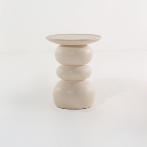 Mesa Auxiliar de Concreto Vandana Zenova Vento, Diseño de Muebles Modernos y Minimalistas - Product Image 5