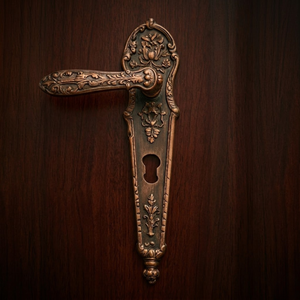 ชุดมือจับประตูทองเหลืองพรีเมียมพร้อมชุดล็อคแบบฝัง |   มือจับประตูหรูหราสำหรับประตูภายใน |   ฮาร์ดแวร์สำหรับตกแต่งภายในโรงแรม - Product Image 4