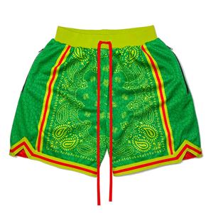 Pantalones Cortos de Lona con Estampado por Sublimación de Moda de Verano con Logotipo Personalizado, Pantalones Cortos Deportivos Transpirables de Poliéster 100% para Hombre - Product Image 4