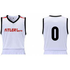 Uniforme de Baloncesto Personalizado con Nombre de Equipo, Impresión por Transferencia de Calor, Tela de Malla Transpirable, Logotipos Personalizados, Alta Calidad - Product Image 2