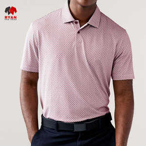 เสื้อโปโลดีไซน์สั่งทำพิเศษสำหรับผู้ชายจาก Ryan Pro Gear เนื้อผ้าระบายอากาศได้ดี สวมใส่สบาย ปกคอเสื้อพับได้ เป็นมิตรต่อสิ่งแวดล้อม - Product Image 2