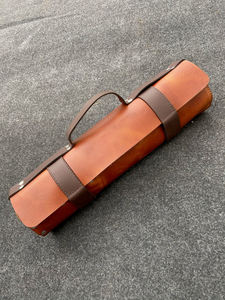 Sac/Rouleau à Couteaux de Chef Classique Portable en Cuir Véritable Léger PK, Nouveau Modèle, Couleur Personnalisée, Durable, OEM, Garantie 3 Ans - Product Image 4