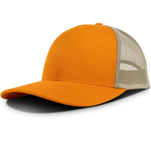 Factory OEM Custom Logo Trucker Hat Baseball Cap Premium Structured Fit Mesh Back Adjustable Snapback Hat for Wholesale - Product Image 1