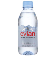 Eau minérale naturelle Evian Premium 500ml, pack de 24 pour la distribution en gros