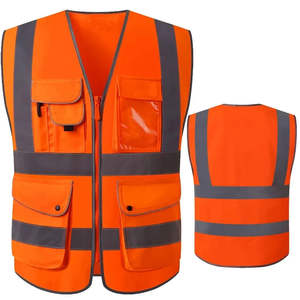 Gilet de sécurité réfléchissant de haute qualité pour les travailleurs, gilet de sécurité haute visibilité avec couleur personnalisée, nouveau design - Product Image 1