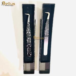แหนบต่อขนตาแบบพรีเมียม 90 องศา ทำจากสแตนเลส พร้อมโลโก้สั่งทำได้ - Product Image 6