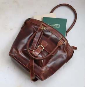 Bolso de hombro de cuero genuino de lujo para mujer, bolso cruzado vintage de diseñador a un precio asequible por proveedor. - Product Image 3