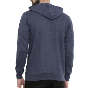 Hot Selling Men's Polyester/Cotton Fleece Pullover <b>Hoodie</b> Custom Made Breathable Quick Dry Unique Style Autumn Winter - Product Image 3
