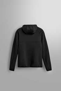 Chaqueta Deportiva de Punto con Capucha y Cremallera Completa para Hombre, Transpirable, Ligera, con Ribetes, Fabricante Mayorista OEM ODM - Product Image 2