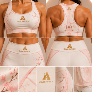 Women Floral Yoga Set Flare Leggings Sports Bra Gym Fitness Activewear Workout Wear Custom Logo Clothing Set - Product Image 4