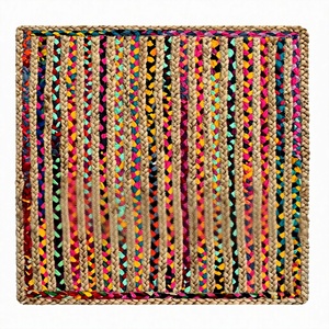 Alfombra Trenzada de Yute Chindi - Product Image 1