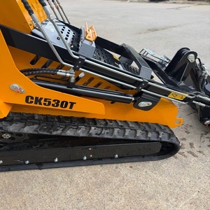 Mini-chargeuse compacte diesel fiable (type chenilles) conçue pour les travaux d'excavation, le déneigement et les tâches de matériel lourd, haute efficacité - Product Image 6