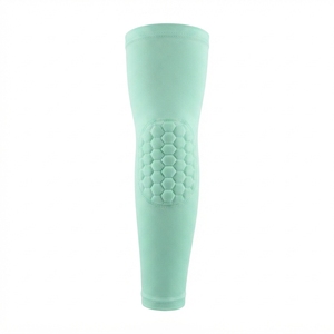 Protector de codo transpirable para hombre, funda de compresión, protector de brazo para deportes de baloncesto, licra fina, apto para todas las estaciones - Product Image 2