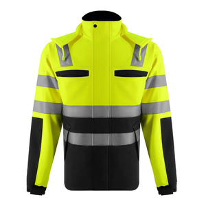 2026 Professional <b>High</b> Quality Waterproof Plus Size Light Weight Full Sleeves Front Pockets Safety <b>Jackets</b> - Product Image 1