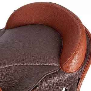 Silla de Montar Occidental de Cuero Genuino y Algodón, Transpirable, Cómoda y de Alta Calidad para Carreras Ecuestres - Product Image 4