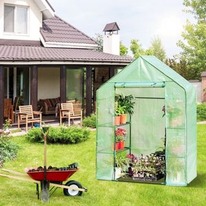 Invernadero Portátil de 4 Niveles con 8 Estantes para tu Jardín - Product Image 1