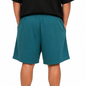 Shorts de détente pour hommes grandes tailles, confortables pour l'été, coupe décontractée, style moderne et décontracté, en coton doux et confortable. - Product Image 2
