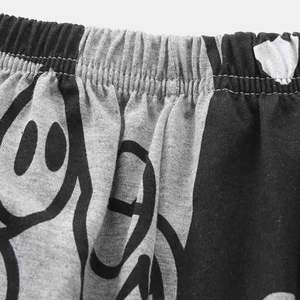 Ensemble chemise et short décontractés pour hommes, t-shirt à manches courtes, 100% fibre de bambou, écologique, motif imprimé 3D, vente en gros - Product Image 6