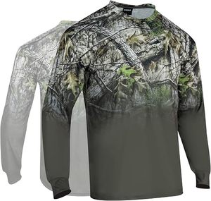 เสื้อเชิ้ตพรางลายสำหรับล่าสัตว์ แขนสั้น ยูนิเซ็กซ์ ระบายอากาศ แห้งเร็ว ต้านเชื้อแบคทีเรีย สำหรับฤดูร้อน พิมพ์ลายแบบซับลิเมชั่น - Product Image 2