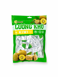 Biscuits compressés OEM ODM 350g saveur kiwi pour le petit-déjeuner, goût fruité unique, faible teneur en sucre, favorise la gestion du poids, vente en gros usine - Product Image 1