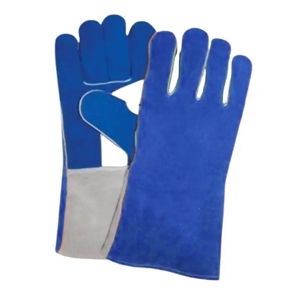 Gants de travail réfléchissants anti-chaleur et anti-étincelles de haute qualité, personnalisables avec logo, renforcés pour la sécurité de la soudure - Product Image 2
