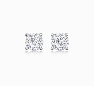 Boucles d'oreilles en diamant de haute qualité pour femmes, or 14 carats, bijoux fins pour anniversaire, fête et usage quotidien, disponibles à la vente - Product Image 1