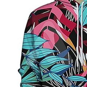 Ensemble de survêtement 2 pièces pour homme grande taille, imprimé tendance, effet délavé, avec sweat à capuche et pantalon de jogging, impression personnalisée, 100 % coton - Product Image 4