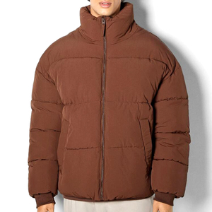 Customized Men Puffer Jacket Padded Bubble <b>Down</b> Puffer Jacket High Quality Men's Bubble Jacket Universal Nylon Bubble Jacket - Product Image 3