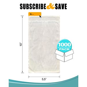 <span class=keywords><strong>Usps</strong></span> UPS fedex đã được phê duyệt gói 1000 rõ ràng tự-niêm phong vận chuyển phong bì 5.5x10. Mặt đồng bằng cho gửi thư tài liệu bảo hành - Product Image 2