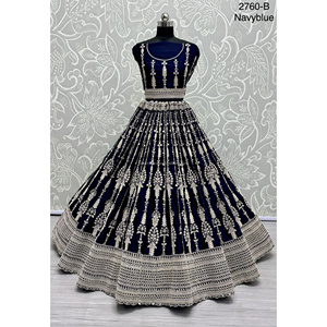 Nupcial Indio Desgaste Terciopelo Colecciones Para Novia Con Zarkhan Trabajo Por Fabzone - Product Image 2