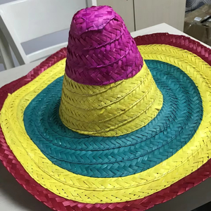 ผลิตหมวกสานทรงโซมเบรโรปีกกว้างสำหรับงานปาร์ตี้ ซินโก เดอ มาโย ชายหาด ท่องเที่ยว เล่นสกี กิจกรรมกลางแจ้ง และตกปลา - Product Image 1