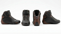 Sepatu Berkendara Motor Anti Selip Pelindung Sepatu Balap Bernapas Sepatu Keselamatan Biker High Top Bernapas Untuk Olahraga Luar Ruangan Pria