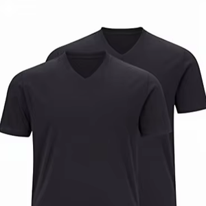 T-shirt de sport décontracté pour homme, tricoté, coupe ample, séchage rapide, respirant, uni, écologique, pour entraînement, fitness, extérieur et gym - Product Image 1