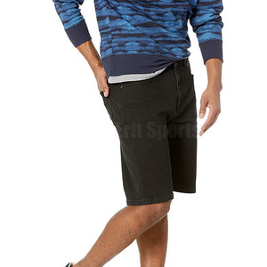 Adults Outdoor Use <b>Men's</b> <b>Drawstring</b> Solid Casual Hot Shorts Quick Dry Breathable 100% Cotton <b>Jeans</b> Shorts 2026 New Reasonable - Product Image 2