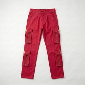 Men’s Fashion Utility Cargo Pants Multi <b>Pocket</b> Tactical Streetwear Workwear Casual Slim Fit <b>Trousers</b> OEM Wholesale - Product Image 5