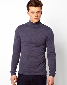 Nuevo diseño de alta visibilidad camiseta de seguridad 100% algodón de manga larga de punto de malla impresa Casual cuello alto estilo directo de fábrica - Product Image 1