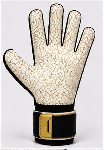 ถุงมือผู้รักษาประตูฟุตบอลมืออาชีพ ยางลาเท็กซ์ยึดเกาะดีเยี่ยม ป้องกันนิ้วมือ ทนทาน ระบายอากาศได้ดี ถุงมือฝึกซ้อมฟุตบอลสำหรับผู้ใหญ่ - Product Image 6