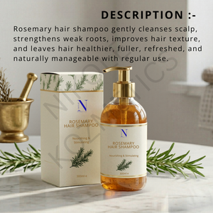 Rosemary Hair Growth <b>Shampoo</b> Biotin Caffeine Sulfate Free Gel Smoothing Water Infused Herbal Hair Strengthening <b>Shampoo</b> for - Product Image 4