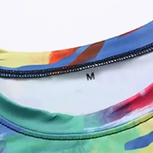 Camisetas Casuales de Alta Calidad para Hombre, Estilo Liso, 100% Algodón, Diseño de Letras Impresas en Serigrafía, Logotipo Frontal Personalizado - Product Image 2