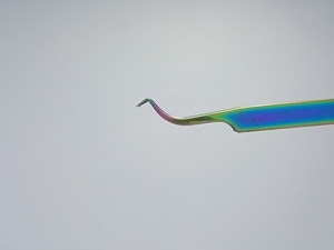 Pinzas Profesionales para Extensión de Pestañas, Color Arcoíris, Punta Puntiaguda, Acero Inoxidable, Pinzas de Maquillaje para Pestañas - Product Image 5