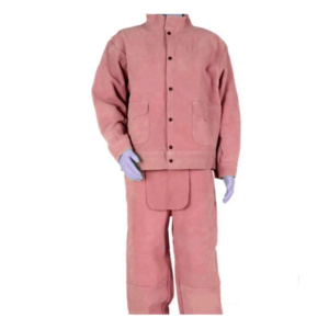 Trajes de Soldadura de Cuero Vacuno de Alta Resistencia y Rendimiento, Ropa de Seguridad Industrial con Protección Contra Incendios, Nivel de Protección JNM SAFETY - Product Image 6