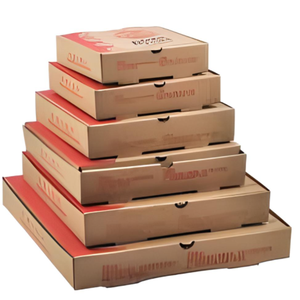 Corrugated <b>Pizza</b> <b>Boxes</b> Wholesale Durable Food Grade Packaging with Custom Branding - Product Image 2