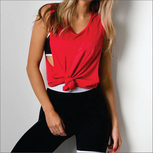 Tops Deportivos Cortos de Ganchillo Personalizados, 100% Algodón, Secado Rápido, Transpirables, Ecológicos, Ropa de Yoga y Fitness para Mujer, Verano - Product Image 3