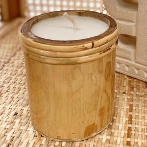 Luxury <b>candle</b> <b>set</b> premium quality handmade bamboo <b>candles</b> for indoor house fragrance decorations - Product Image 5