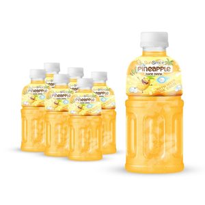 Bebidas de jugo saludables con Nata de Coco Sun Smile de Vietnam, jugo de arándanos puro de alta calidad en botella PET de 320 ml - Product Image 2