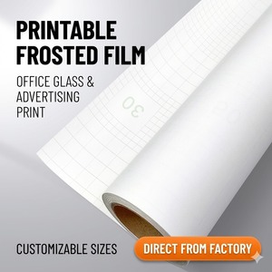 Rollo de Vinilo Esmerilado Imprimible al por Mayor para Ventanas, Materiales de Impresión para Carteles, Adhesivos para Vidrio, OEM - Product Image 1