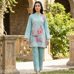 Conjunto coordinado de estilo étnico indio y moderno turco con diferentes diseños para uso casual y festivo, conjunto de kurta a bajo precio - Product Image 6
