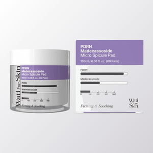 Productos coreanos para el cuidado de la piel Whatiforskin PDRN Madecassoside Micro Spicule Pad Hecho en Corea 60 unidades - Product Image 4