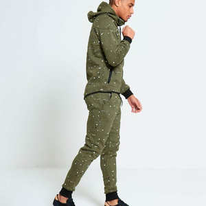 Fournisseur de vêtements de fitness OEM en gros, conception personnalisée, survêtements de jogging en gros, hiver, à capuche, décontractés, 100% coton respirant - Product Image 2