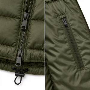 <b>Men</b> Premium Lightweight Puffer <b>Jacket</b> Quilted Insulated Winter Outdoor Casual <b>Warm</b> Zip Front Coat OEM Wholesale - Product Image 3